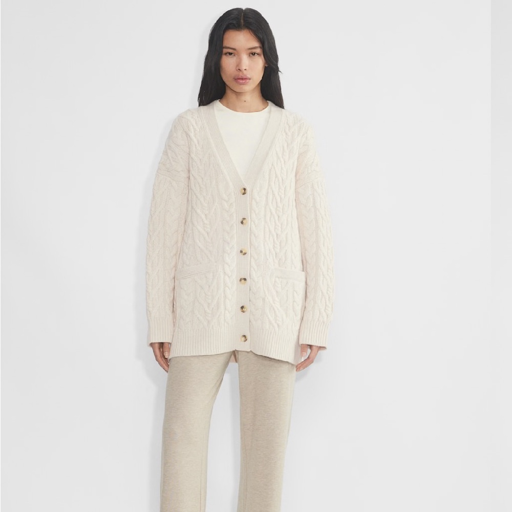 Aritzia Untether Merino Wool Cardigan
